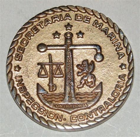 medalla armada de mexico secretaria de marina  en mercado libre