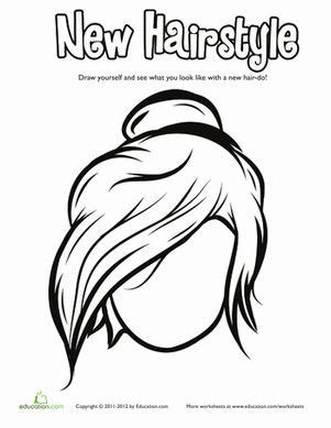 hair coloring pages educationcom coloring pages cool coloring