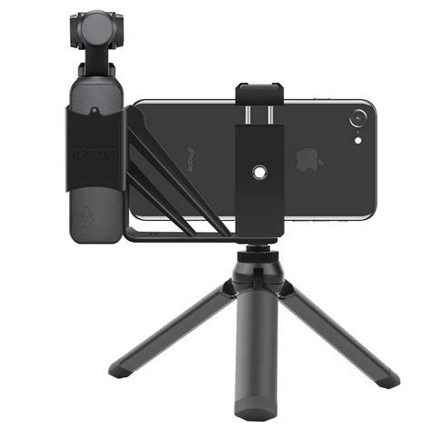 osmo pocket accessories smartphone cold shoe mount  tripod expansion bracket
