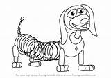 Toy Slinky Story Dog Draw Drawing Step Characters Drawings Toys Easy Disney Cartoon Simple Drawingtutorials101 Learn Tutorials Choose Board Getdrawings sketch template