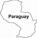 Paraguay Clipart Map Outline Pages Country Template Maps Clipground sketch template