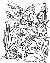 Aquarium Coloring Pages Fish Printable Tank Kids Drawing Baltimore Color Getdrawings Getcolorings Adults Print sketch template