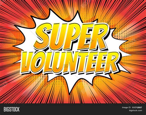 super volunteer vector and photo free trial bigstock