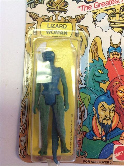 Flash Gordon Lizard Woman Action Figure Rare Figure Mattel Etsy