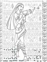 Pocahontas Malvorlagen Indianer sketch template