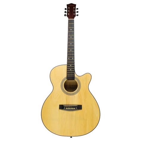 buy henrix    cutaway acoustic guitar  dual action truss rod gigbag picks string