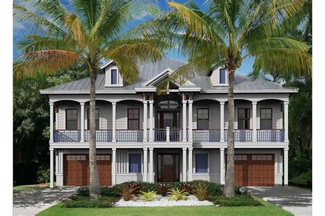 bedrm  sq ft coastal house plan   coastal house plans