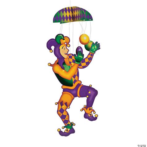 mardi gras jester juggling mobile discontinued