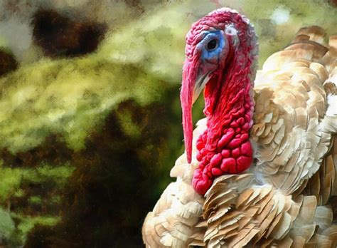 turkey head turkey krupnyj plan bird eye turkey head beak