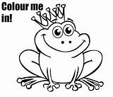 Frog Prince Coloring Pages Princess Colouring Tree Cute Coqui Frogs Red Baby Printable Drawing Line Color Leap Leapfrog Sheet Eye sketch template