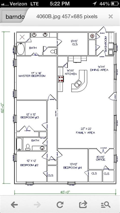 bedroom pole barn house floor plans  fact   decade   farmhouse