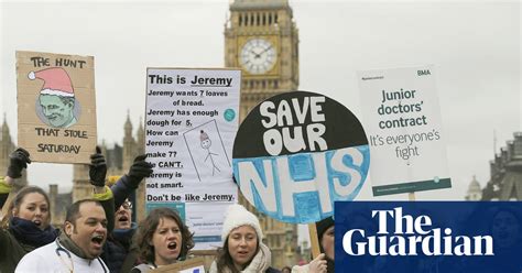 nhs staff are being pushed to the limits our protest is to say enough