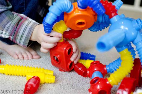 blocks  unique ways  build busy toddler
