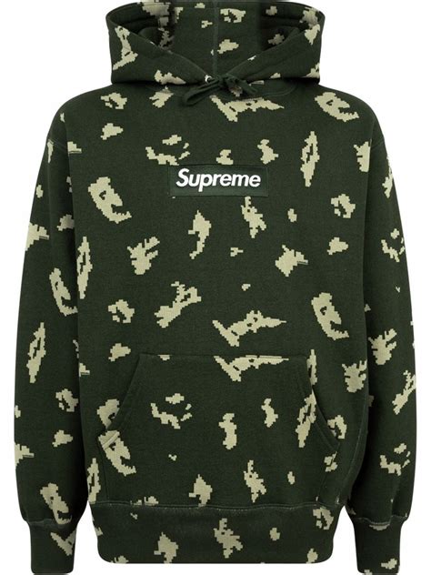 supreme box logo hoodie farfetch