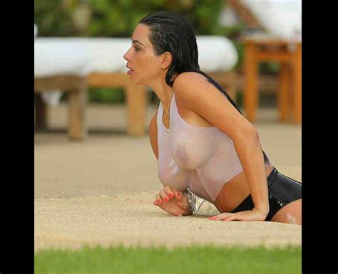 kim kardashian see through wet t shirt taxi driver movie