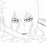 Sasuke Naruto Manga Line Sharingan Coloring Eternal Mangekyou Template Deviantart Pages sketch template