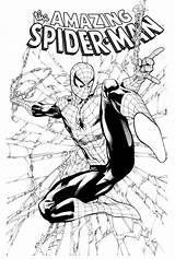 Spiderman Robertatkins Sotd Atkins Capas Variates Alexhchung Superhero sketch template