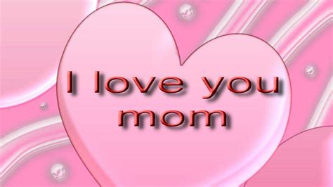 words  love  mom  pink heart hd mom dad wallpapers hd
