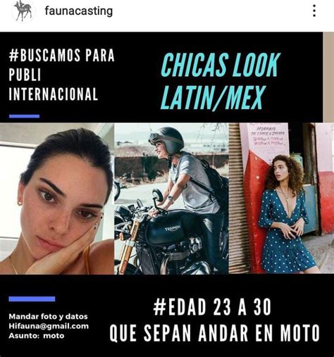Casting En Buenos Aires Se Buscan Chicas Look Latino Para Publi
