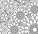 Mindfulness Coloring Flowers Bestcoloringpagesforkids Leaf Positive sketch template