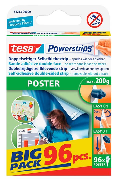 tesa powerstrips poster big pack  strips migros