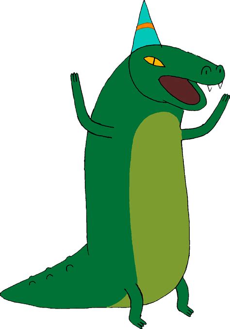 Crocodile With Party Hat The Adventure Time Wiki