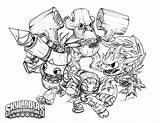 Skylanders Life Coloring Pages Crabfu Element Select Right Click Save sketch template