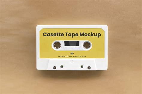 cassette tape  mockup  mockup world
