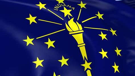 indiana state flag motion graphics videohive