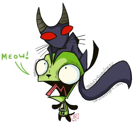 Mimi And Gir Invader Zim Favorite Character Girly