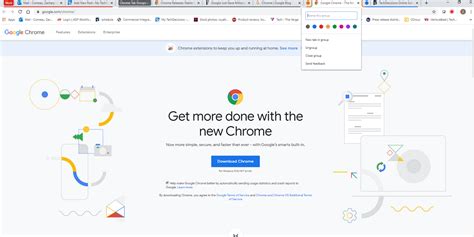 tab groups    google chrome update  techdecisions