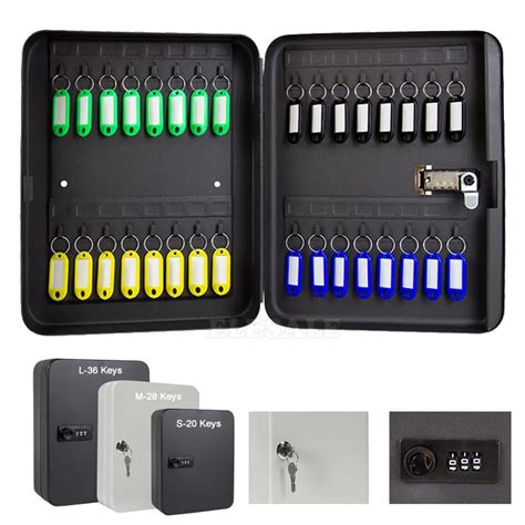 multi keys safe storage box combination key lock spare car keys