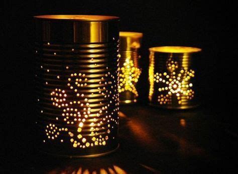 diy leuchten aus dosen erhellen sie ihr zuhause selber soup crafts tin lanterns