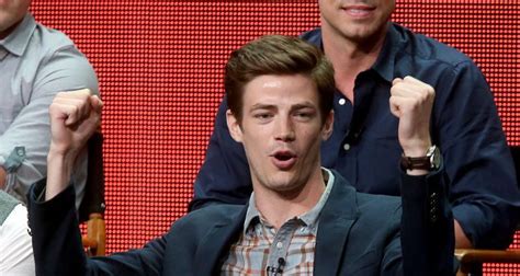 The Flash Season 3 Premiere Grant Gustin Gets Ready With