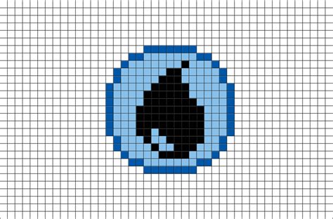 pokemon water energy pixel art pixel art pattern pixel art pixel
