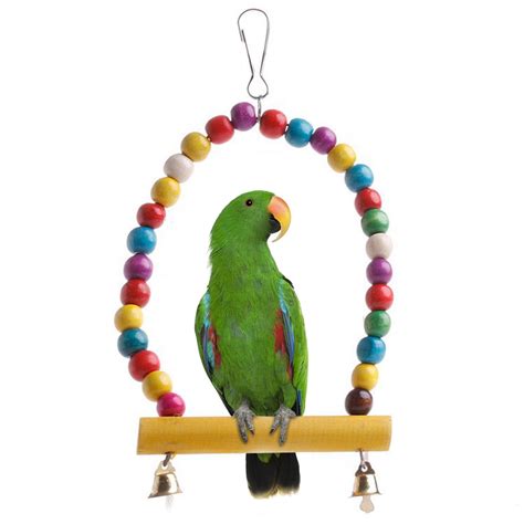 bird hanging perch wooden parrot swing parrot perch parrot hanging toy walmart canada