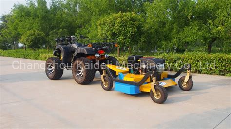 China Atv Tow Behind Finish Mower For Lawns And Fields Atfm120