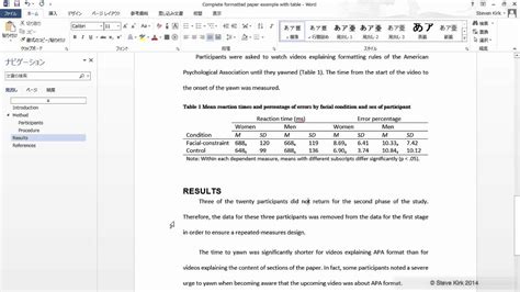 formatting tables  figures   research paper youtube