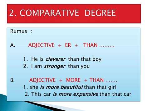 comparative degree powerpoint    id