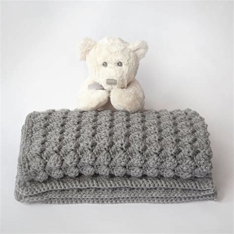 leelee knits blog archive cozy   baby blanket crochet pattern