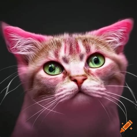 pink cat  craiyon