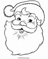 Santa Claus Coloring Pages Christmas Print Colouring Color Clause Printable Sheets Colour Book Noel Para Kids Gif Face Draw Coloriage sketch template
