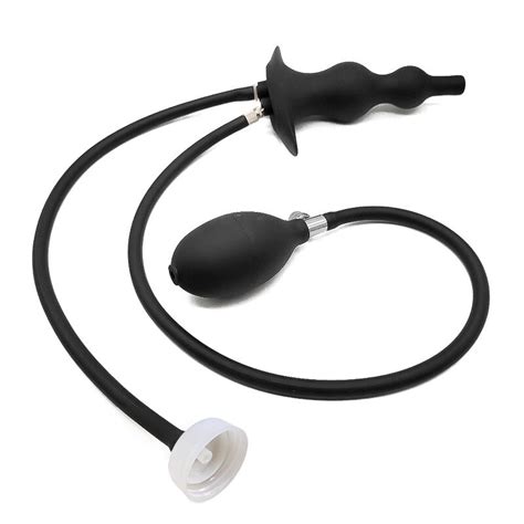 enema inflatable anal plug can expand large buttock plug prostate