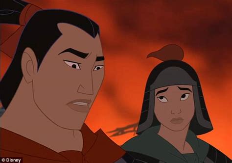 twitter users bash disney for nixing li shang from mulan remake daily mail online