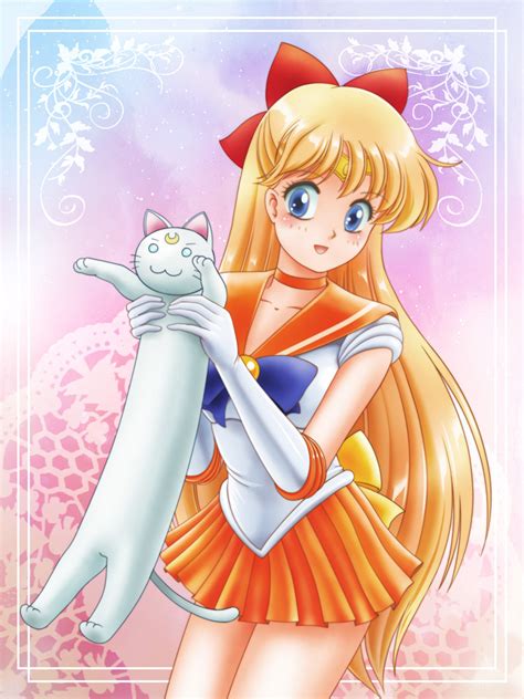 Aino Minako Sailor Venus Artemis And Longcat Bishoujo