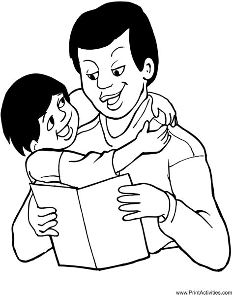 fathers day coloring pages kids coloring home