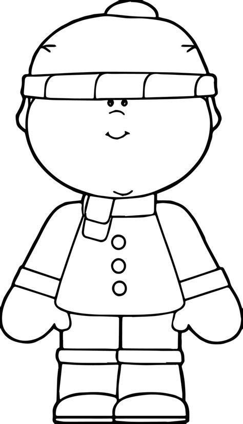 awesome snow boy coloring page coloring pages  boys coloring