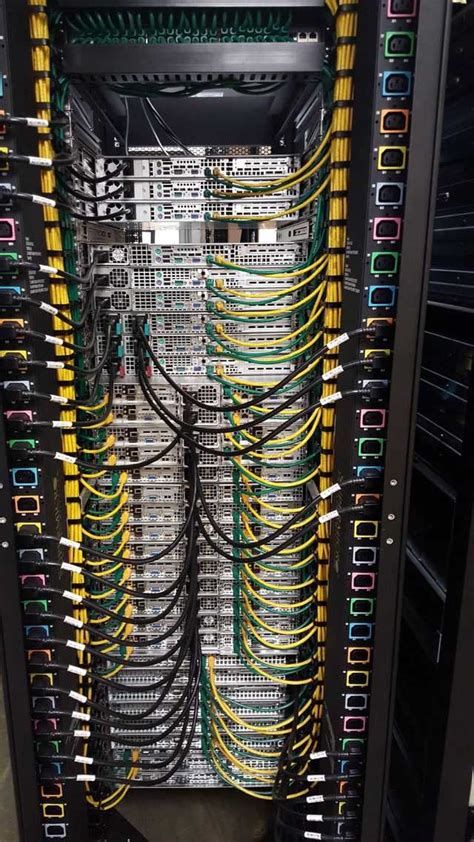 network rack wiring diagram