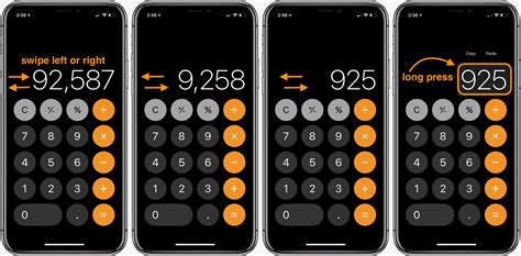 iphone calculator app tips  tricks tomac