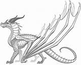 Hivewing Skywing Dragons sketch template